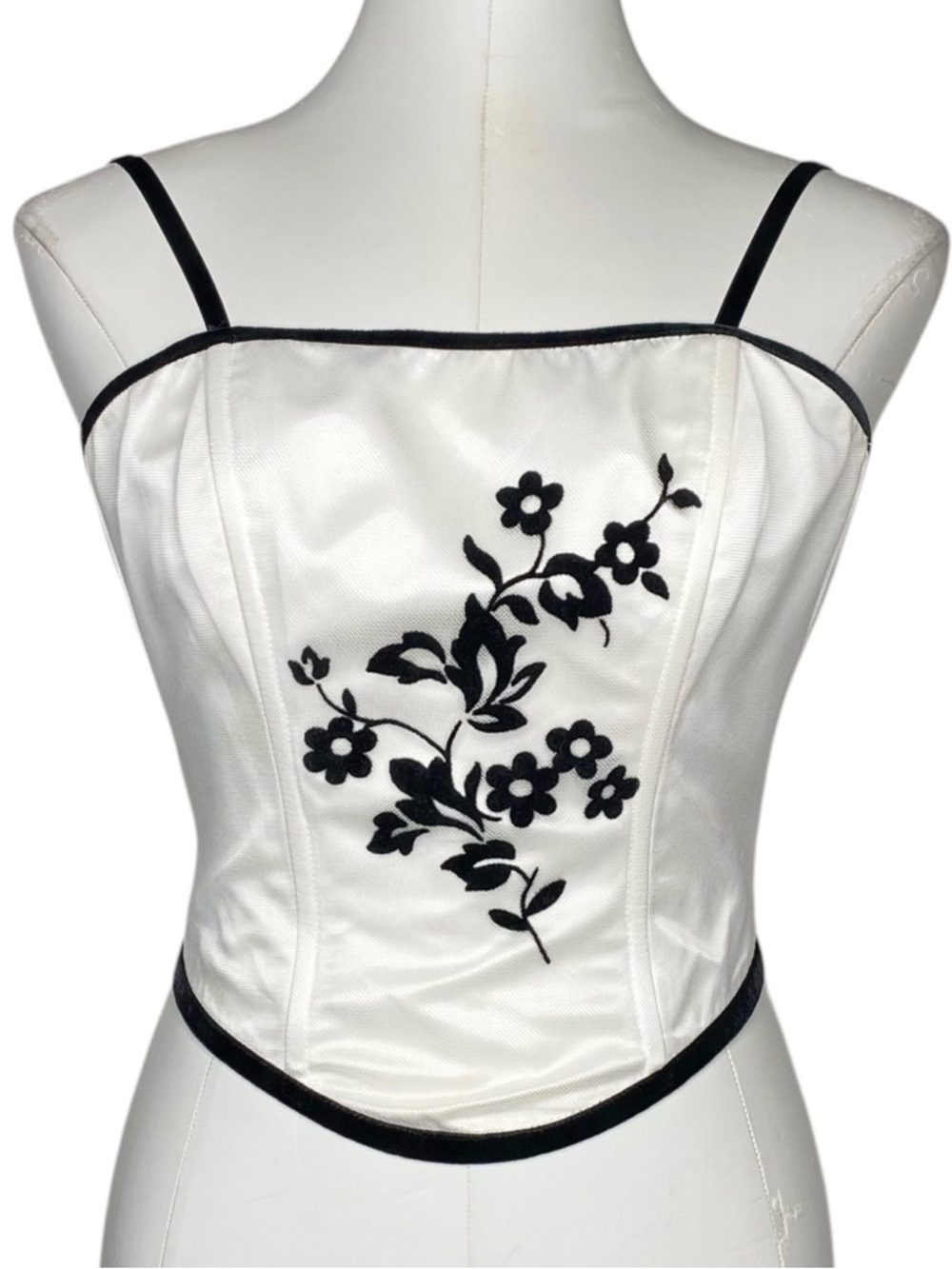 Vintage Cache Tulle Corset Top